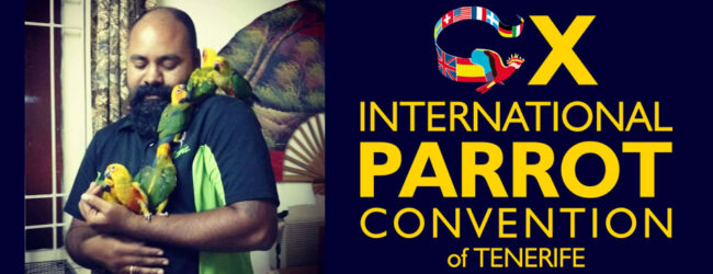 Speakers of the X. International Parrot Convention: Nanda Kishore Reddy