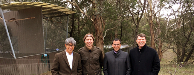 US Ambassador John Berry visited the PRIAM Psittaculture Centre in Australia